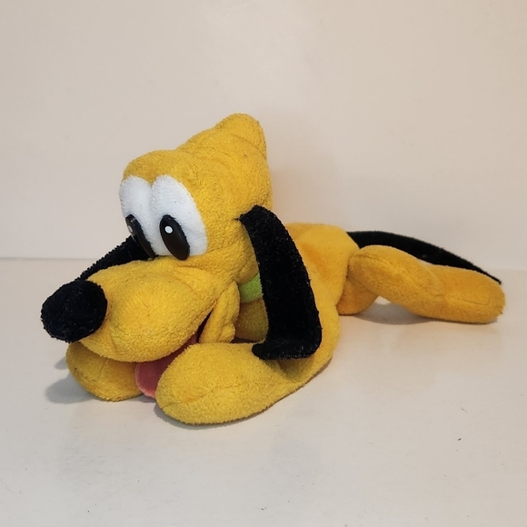 Disney Other - 7” Walt Disney World Disneyland beanie filled Pluto Plush Dog